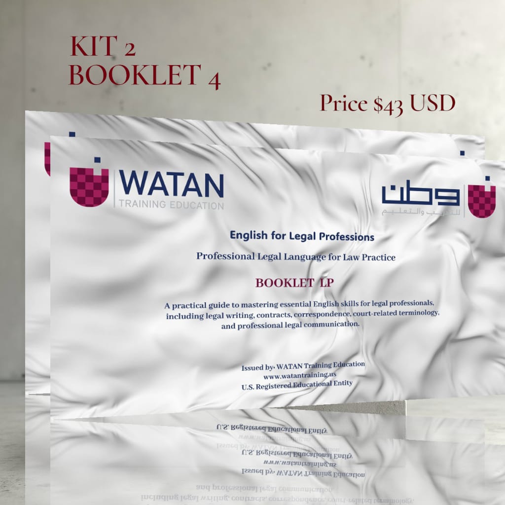 English for Legal Professionals